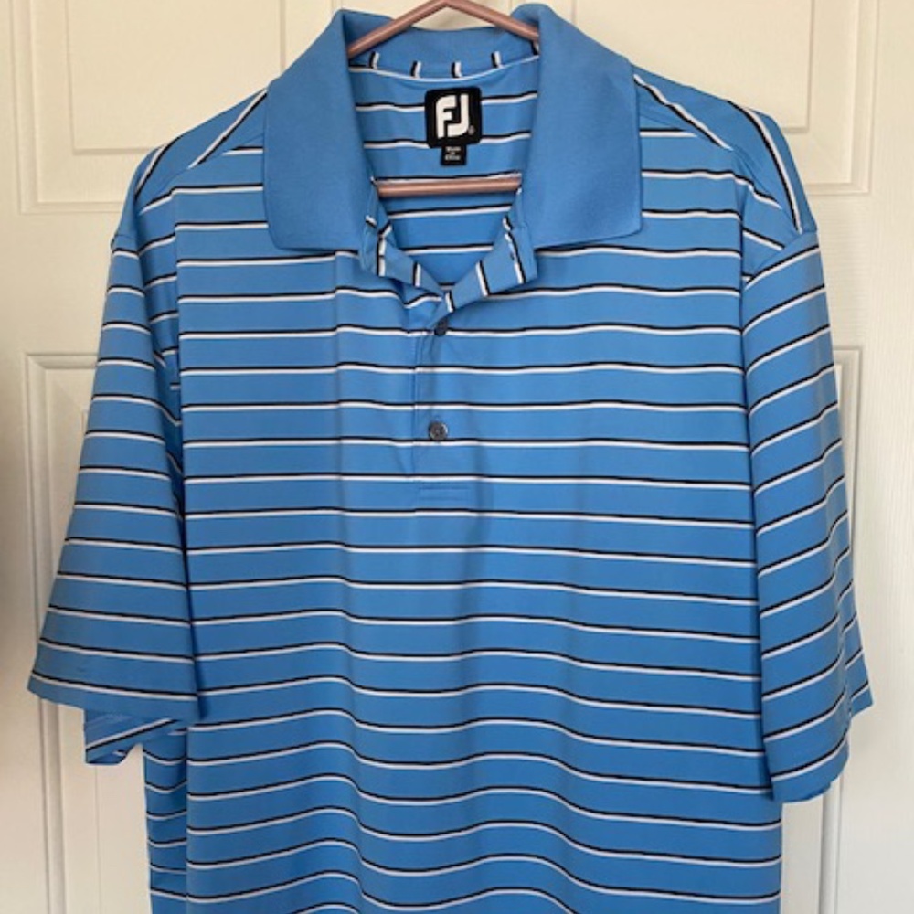 FootJoy light blue golf shirt